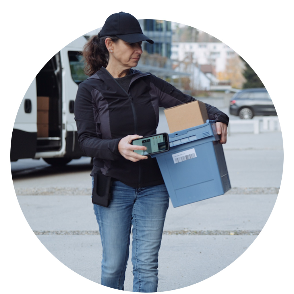 sparkscan pudo delivery driver