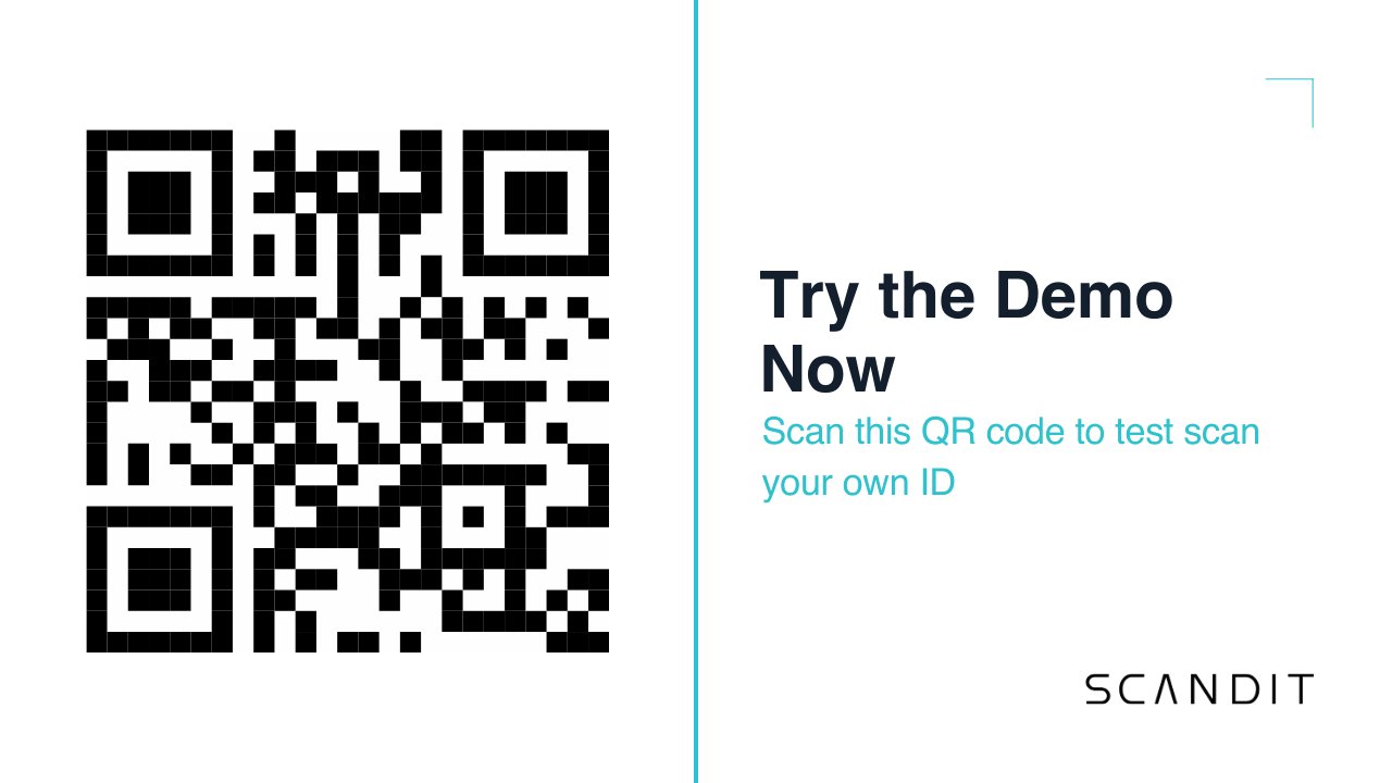 Try the Demo ID Scanning